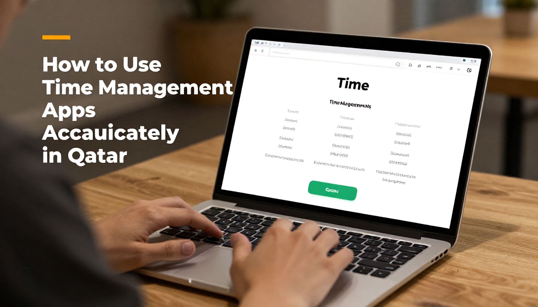 كيفية استخدام تطبيقات الوقت بدقة في قطر*