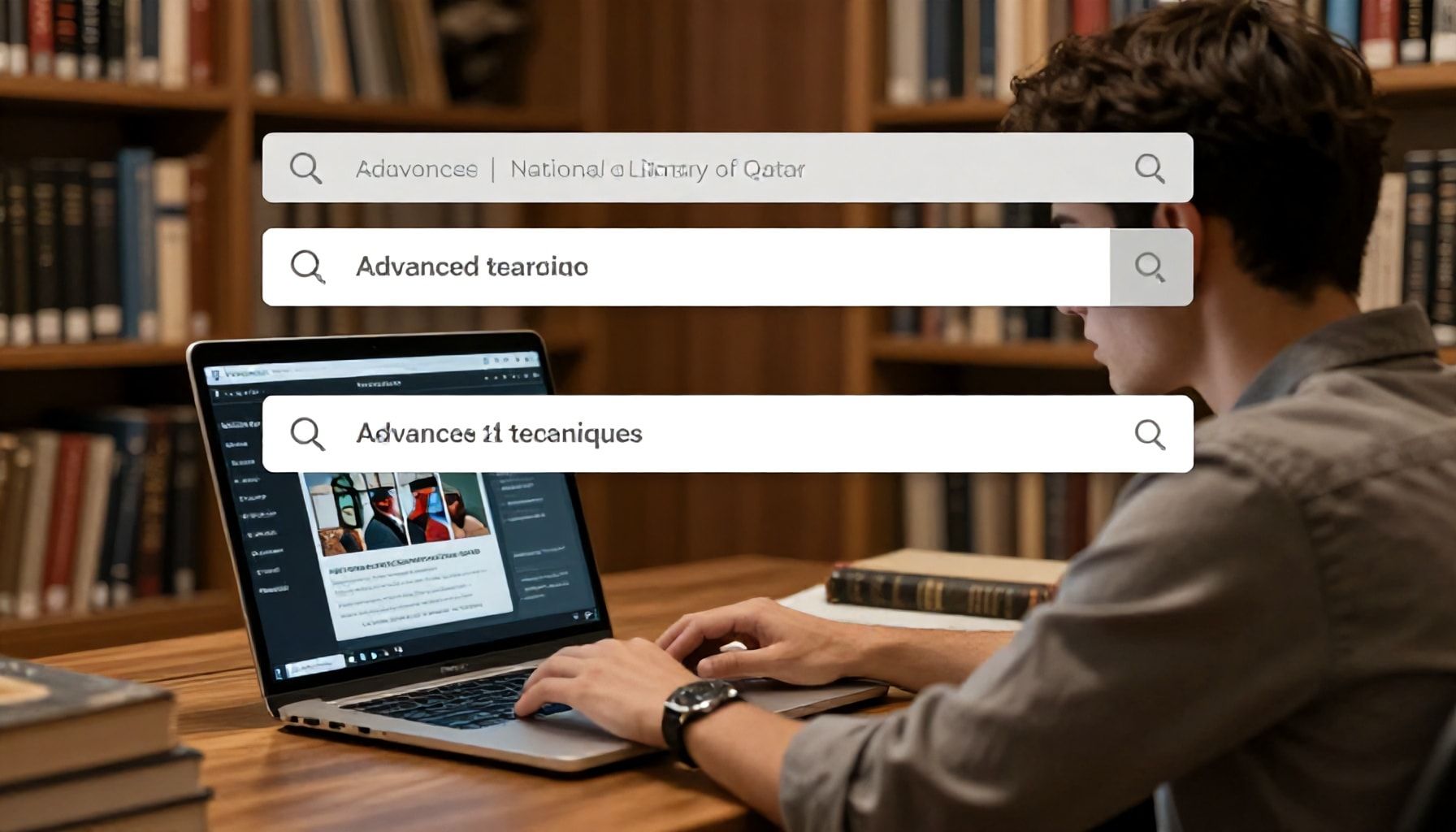 كيفية استخدام تقنيات البحث المتقدمة في مكتبة قطر الوطنية*