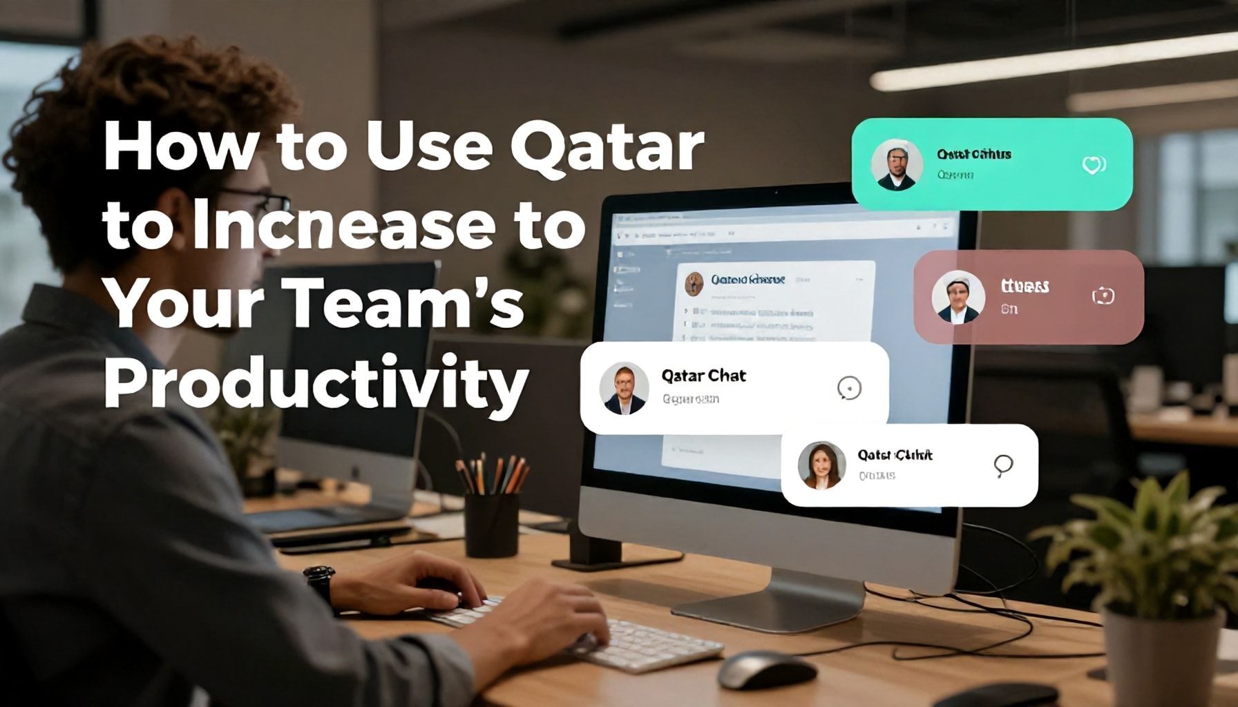 كيفية استخدام شات قطر لزيادة إنتاجية فريقك*