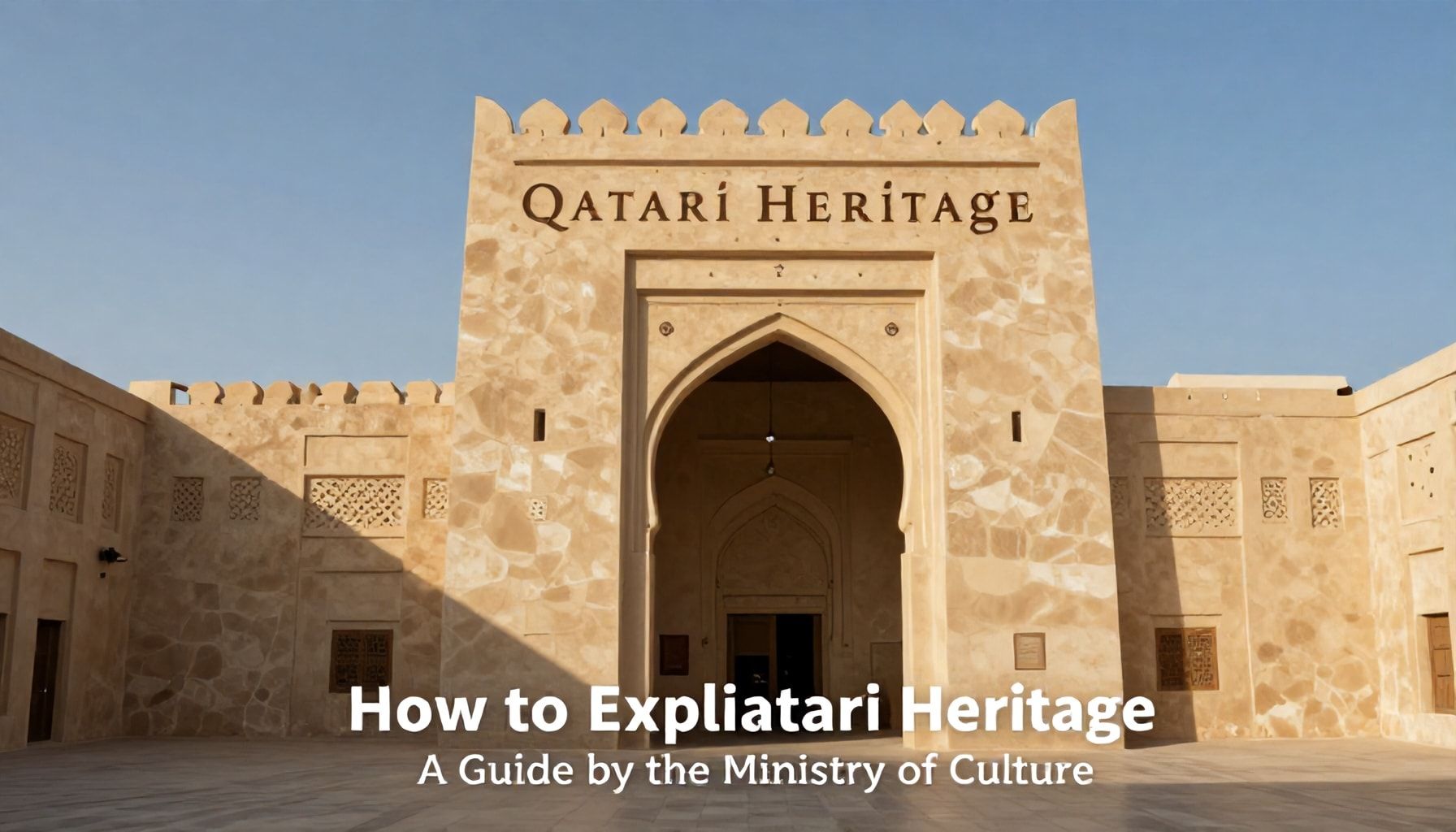 كيفية استكشاف التراث القطري: دليل وزارة الثقافة*