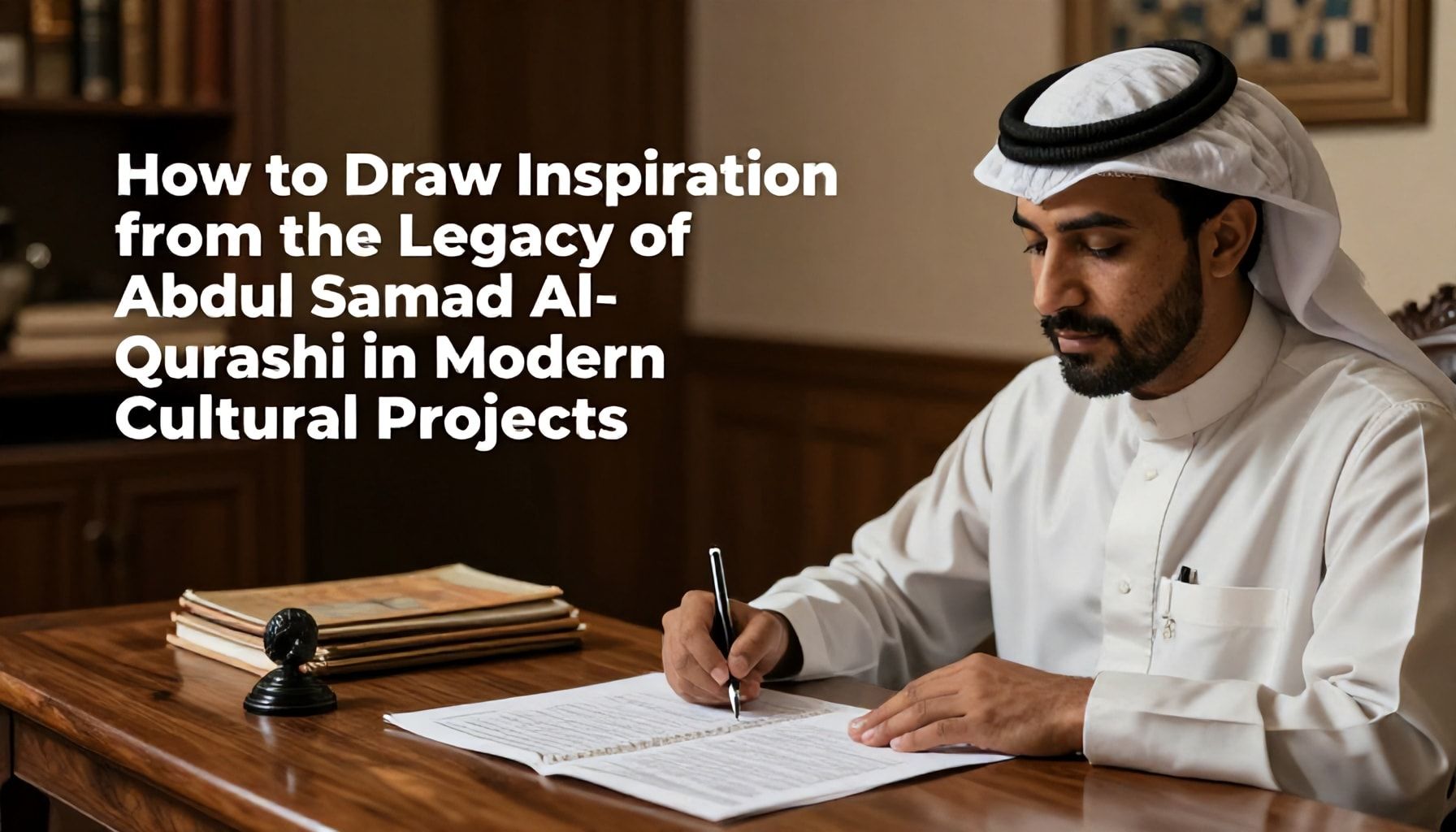 كيفية استلهام إرث عبد الصمد القرشي في المشاريع الثقافية الحديثة*