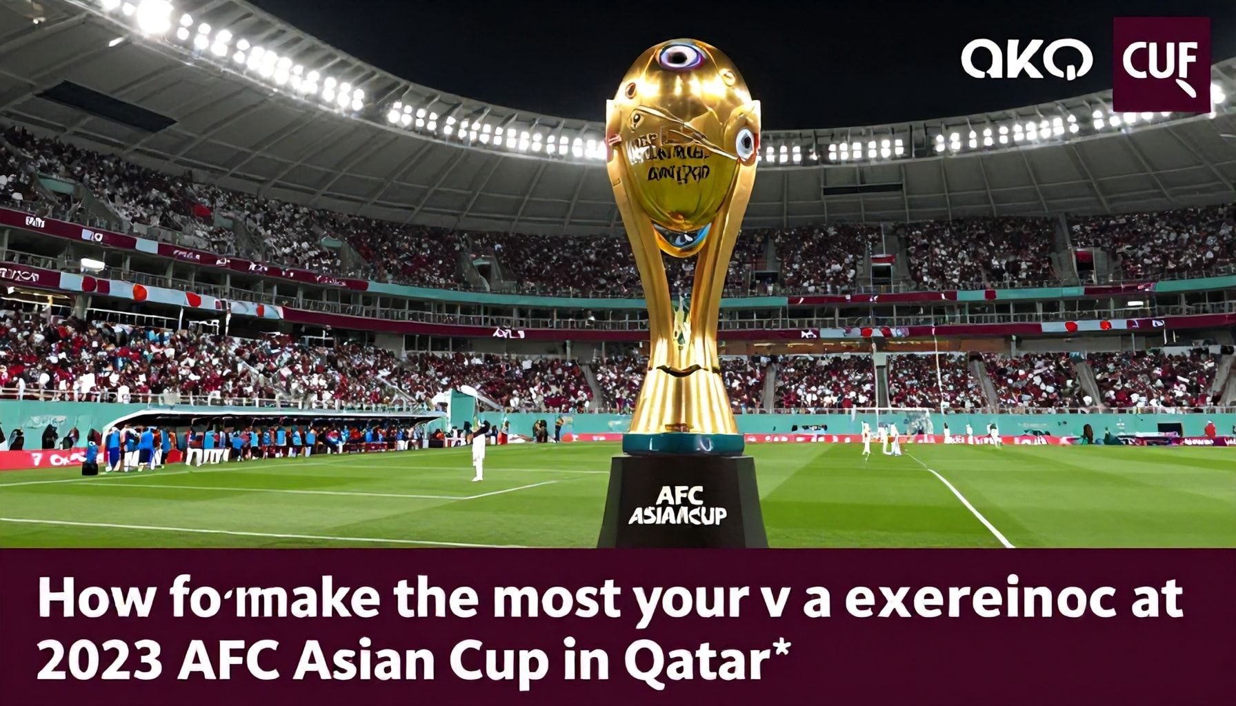 كيفية الاستفادة القصوى من تجربتك في كأس آسيا 2023 في قطر*