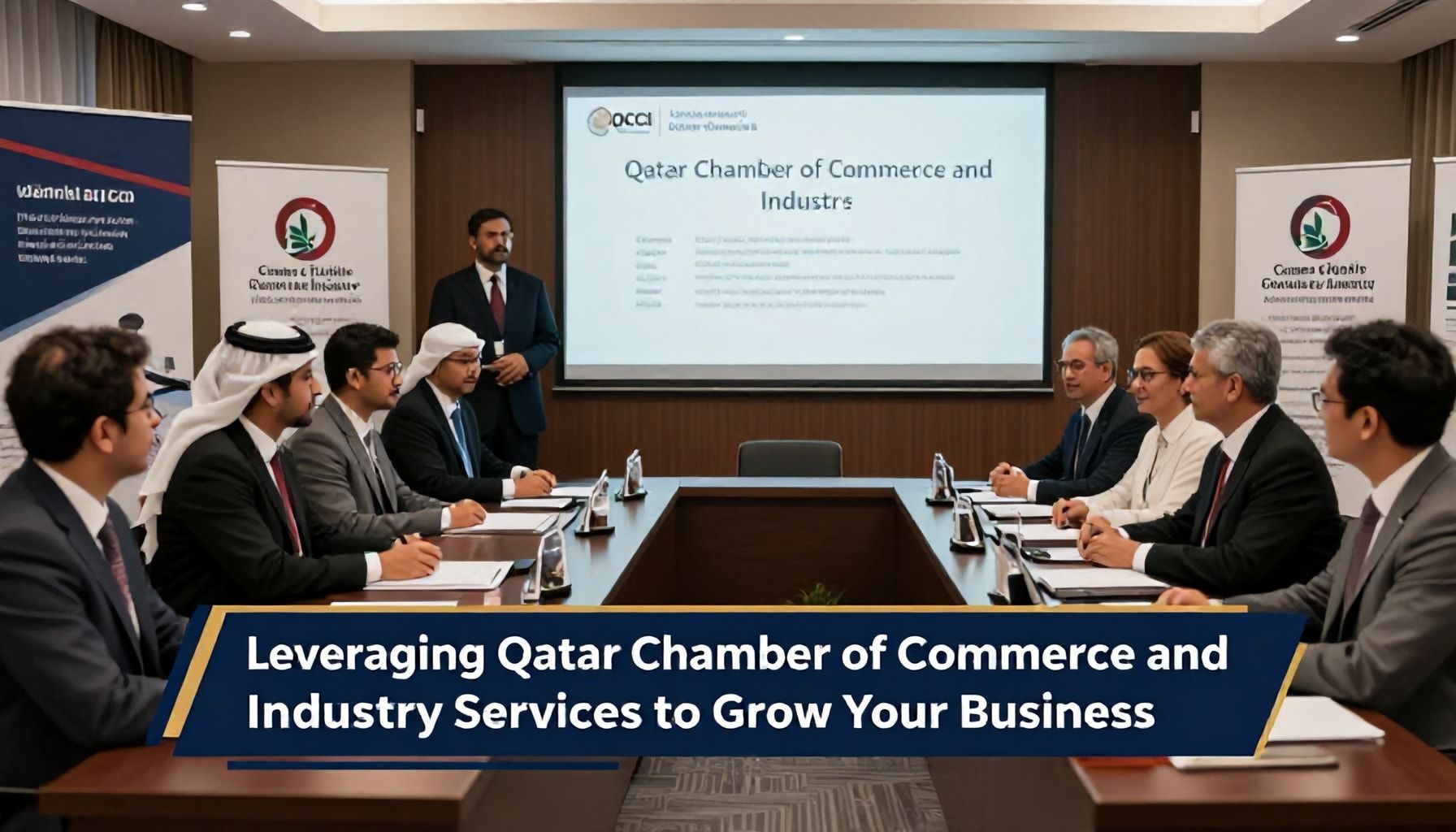 كيفية الاستفادة من خدمات غرفة تجارة وصناعة قطر لتطوير عملك*