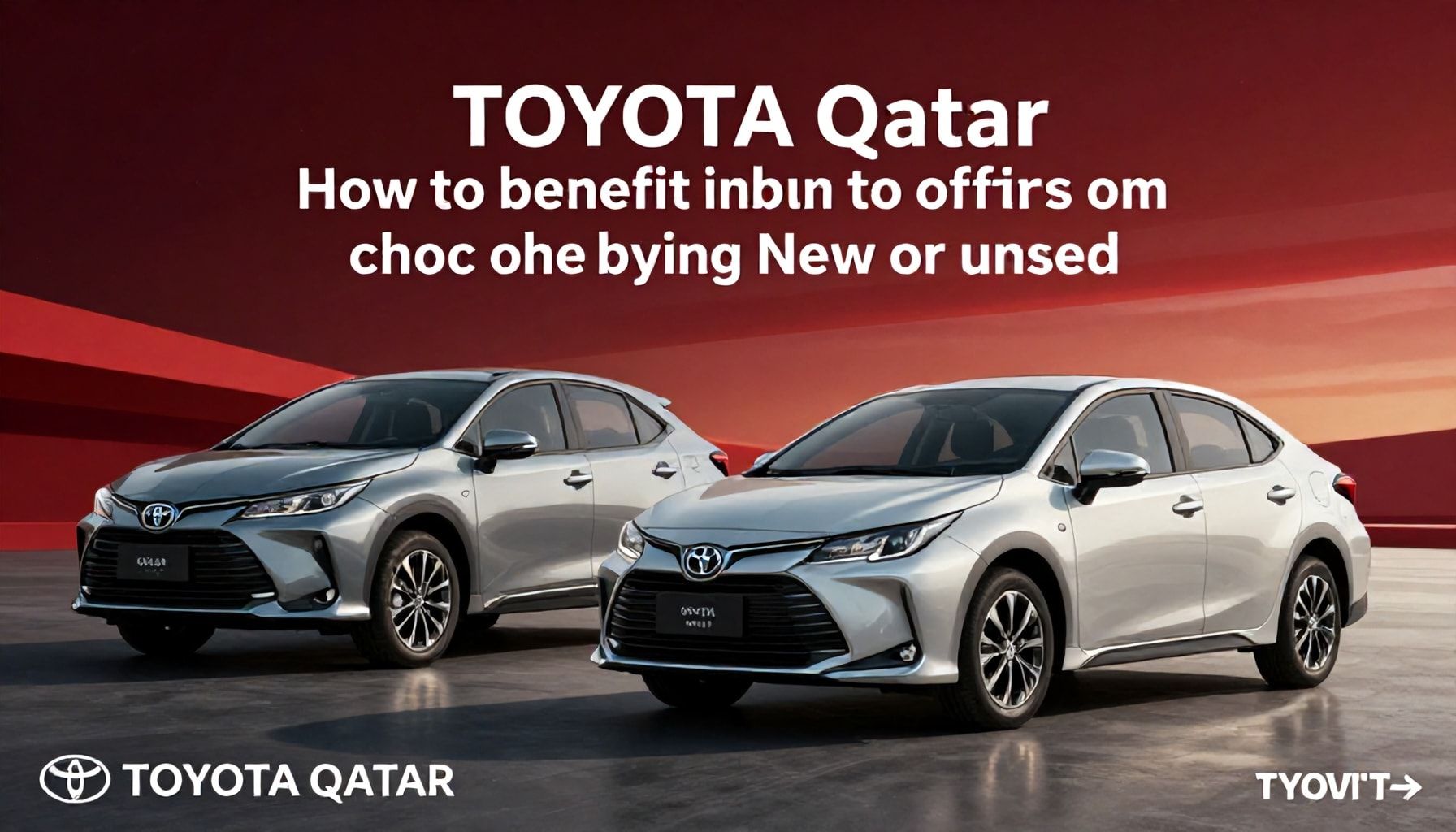 كيفية الاستفادة من عروض تويوتا قطر لشراء سيارة جديدة أو مستعملة*