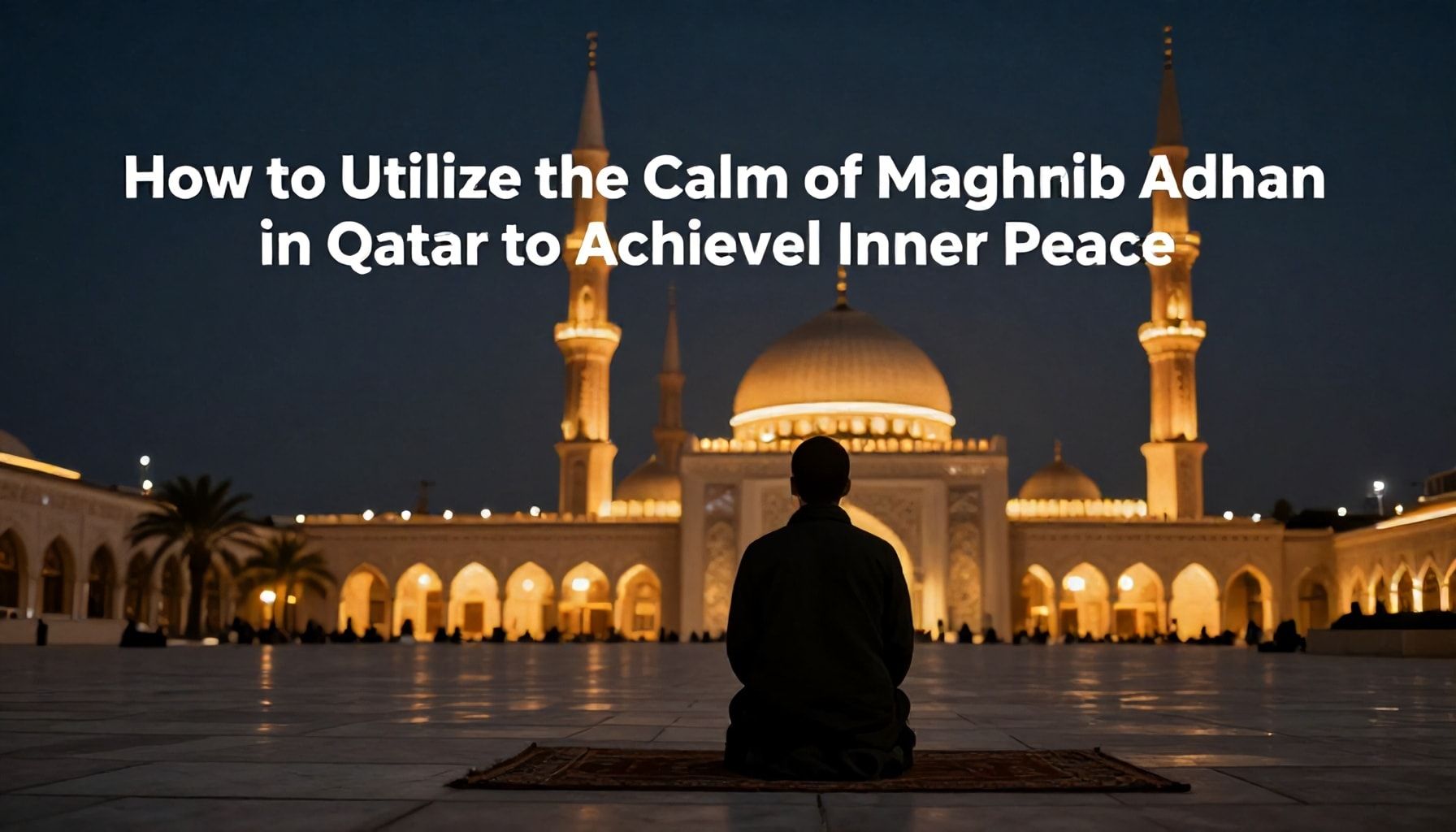 كيفية الاستفادة من هدوء اذان المغرب في قطر لتحقيق السلام الداخلي*