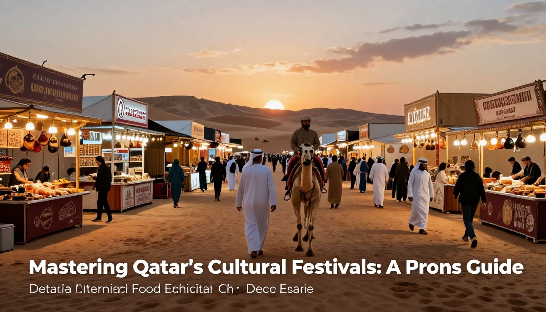 كيفية الاستمتاع بمهرجانات قطر الثقافية كسائح محترف