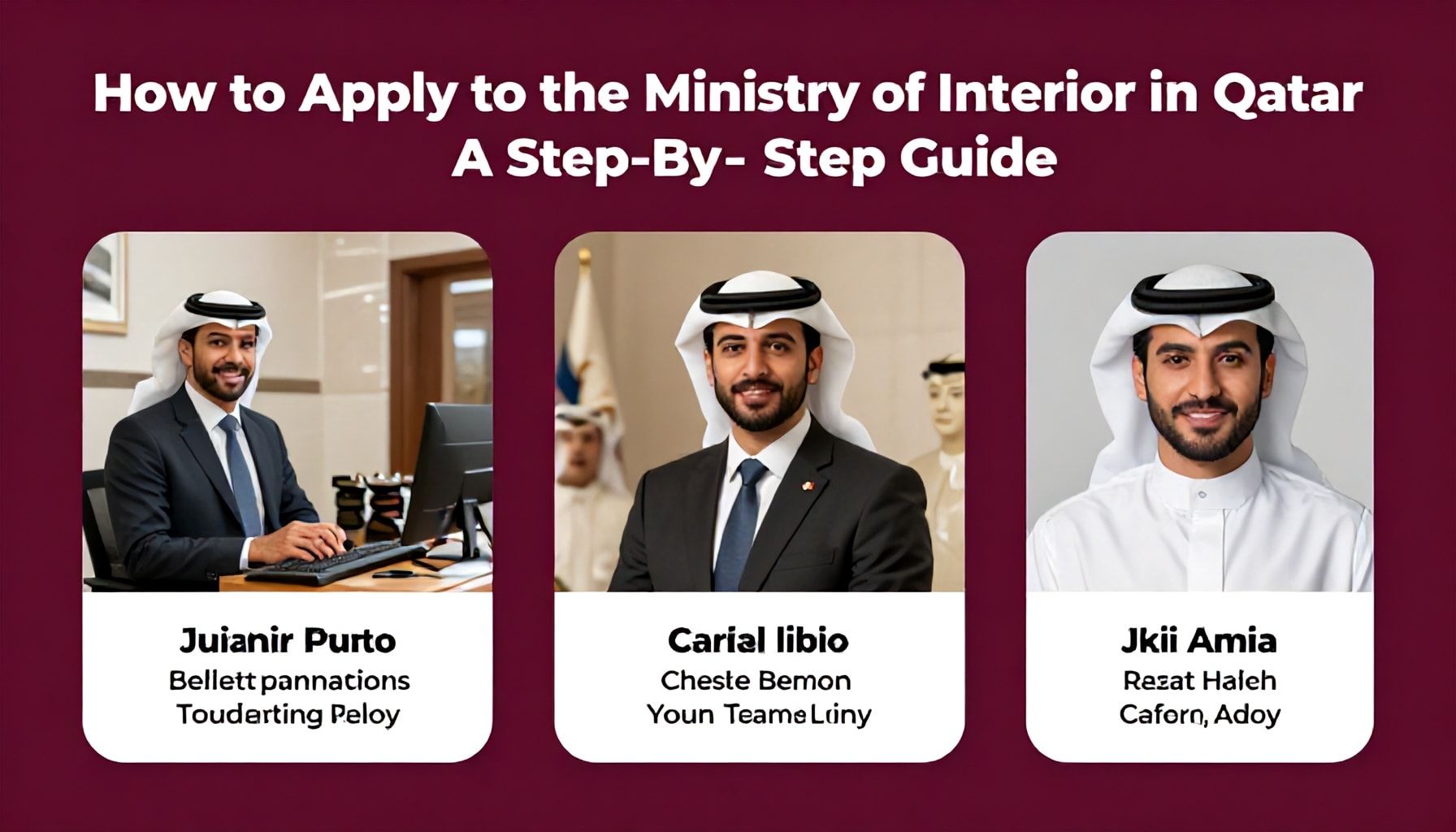 كيفية التقديم لوزارة الداخلية في قطر: دليل خطوة بخطوة*