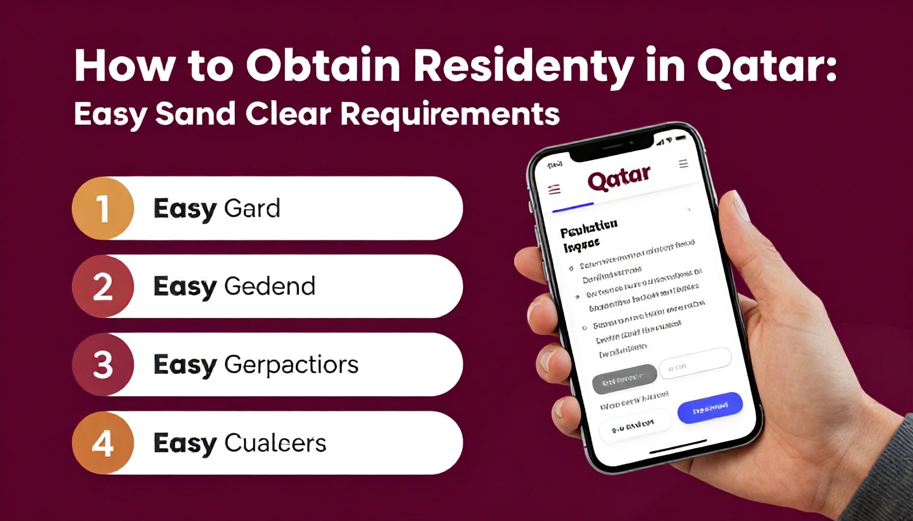 كيفية الحصول على الإقامة في قطر: خطوات سهلة ومتطلبات واضحة*