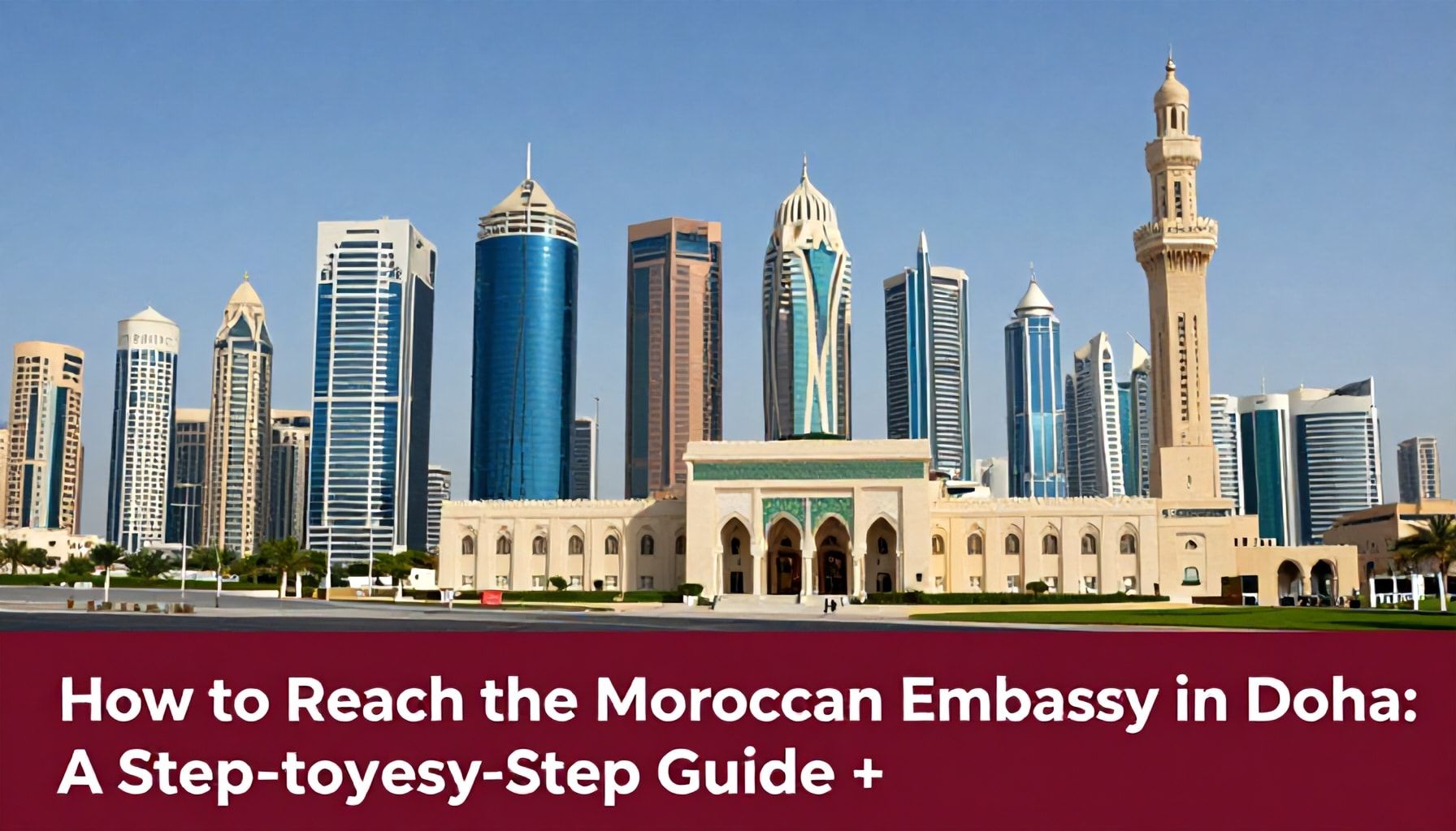 كيفية الوصول إلى السفارة المغربية في الدوحة: دليل خطوة بخطوة