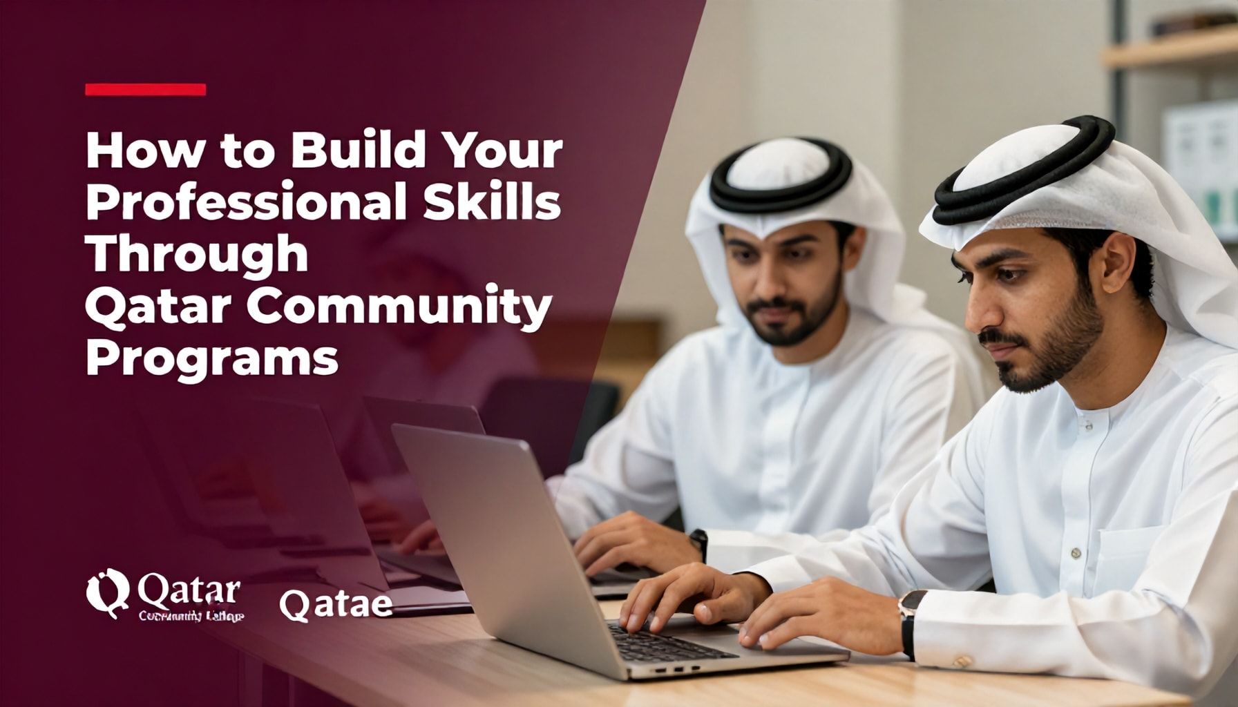 كيفية بناء مهاراتك المهنية عبر برامج كلية المجتمع قطر*