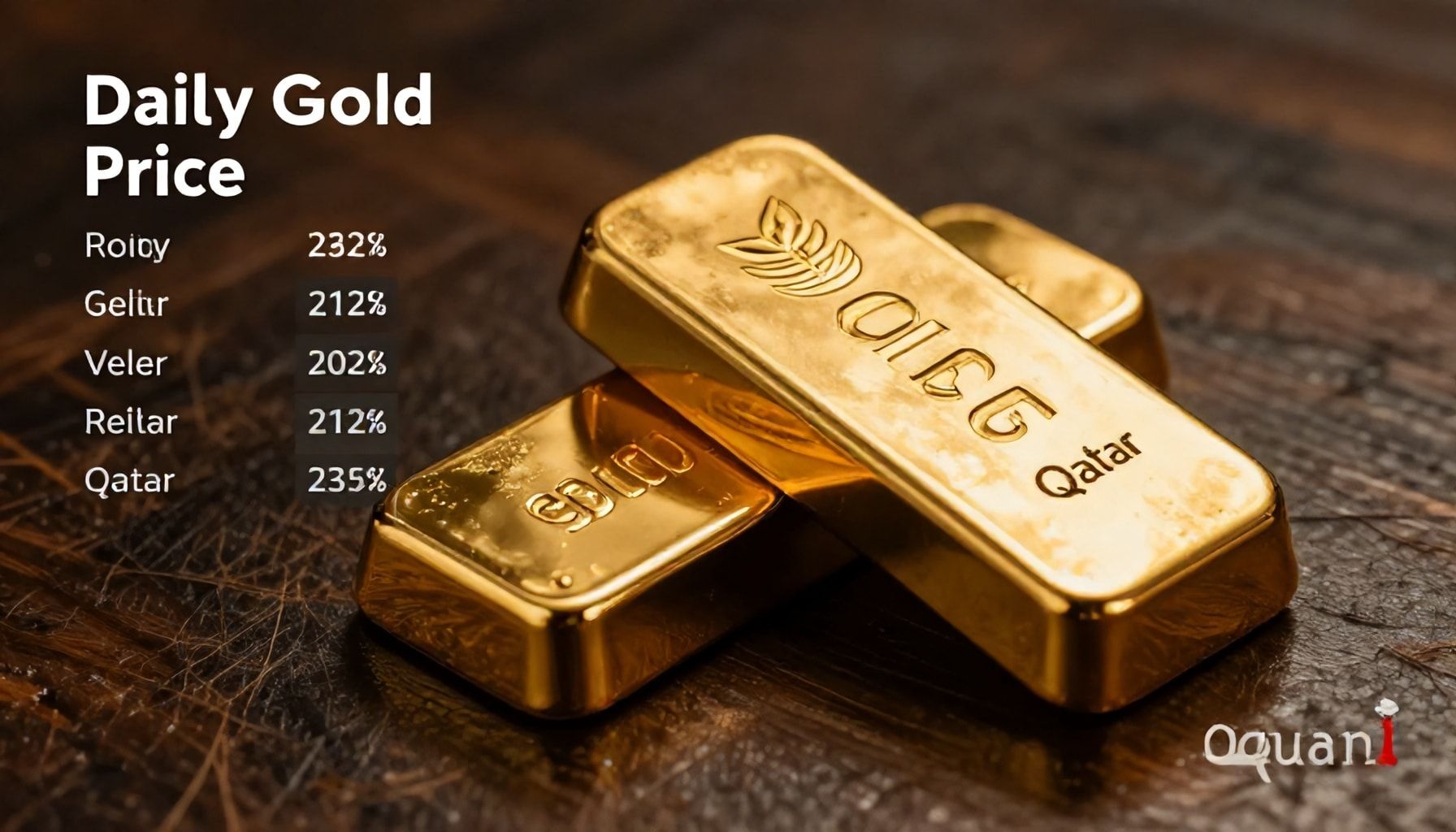 كيفية تتبع سعر جرام الذهب في قطر يوميًا مع الدقة*