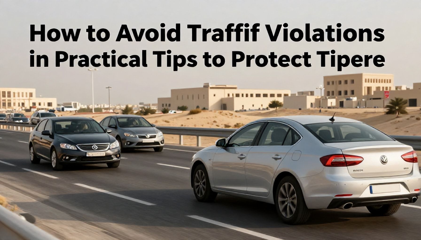 كيفية تجنب المخالفات المرورية في قطر: نصائح عملية لحماية رخصتك*