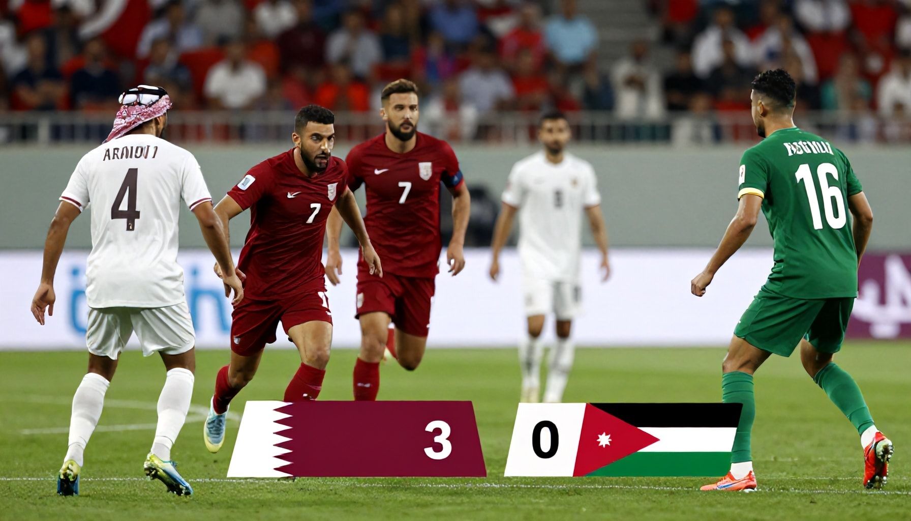 كيفية تحسين أداء منتخب قطر ضد الفرق العربية القوية مثل الأردن*