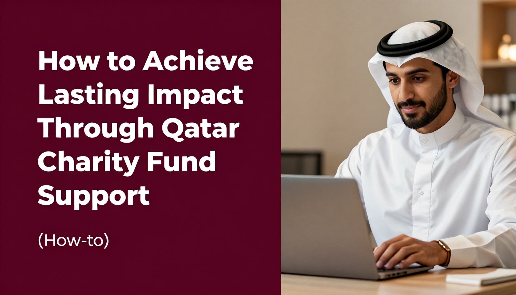 كيفية تحقيق تأثير دائم من خلال دعم صندوق الزكاة قطر* (How-to)