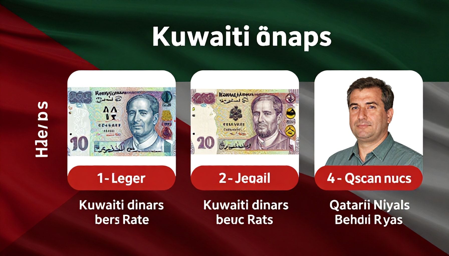 كيفية تحويل الدينار الكويتي إلى الريال القطري بأفضل سعر في 3 خطوات سهلة*