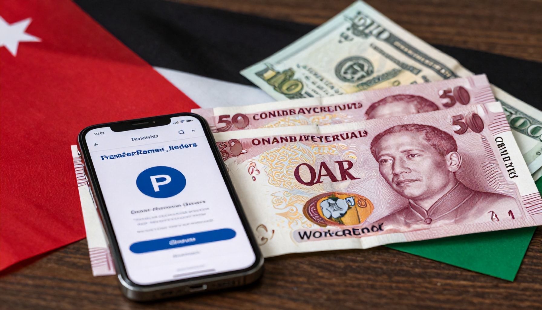 كيفية تحويل الريال القطري إلى دينار أردني دون رسوم