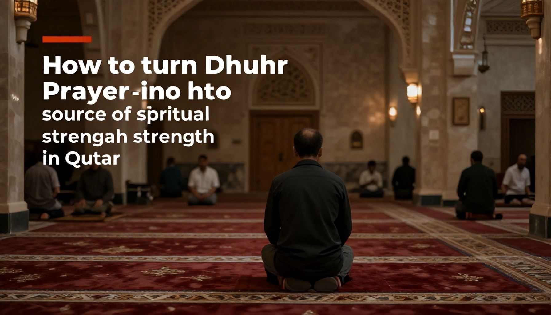 كيفية تحويل صلاة الظهر إلى مصدر قوة روحية في قطر*