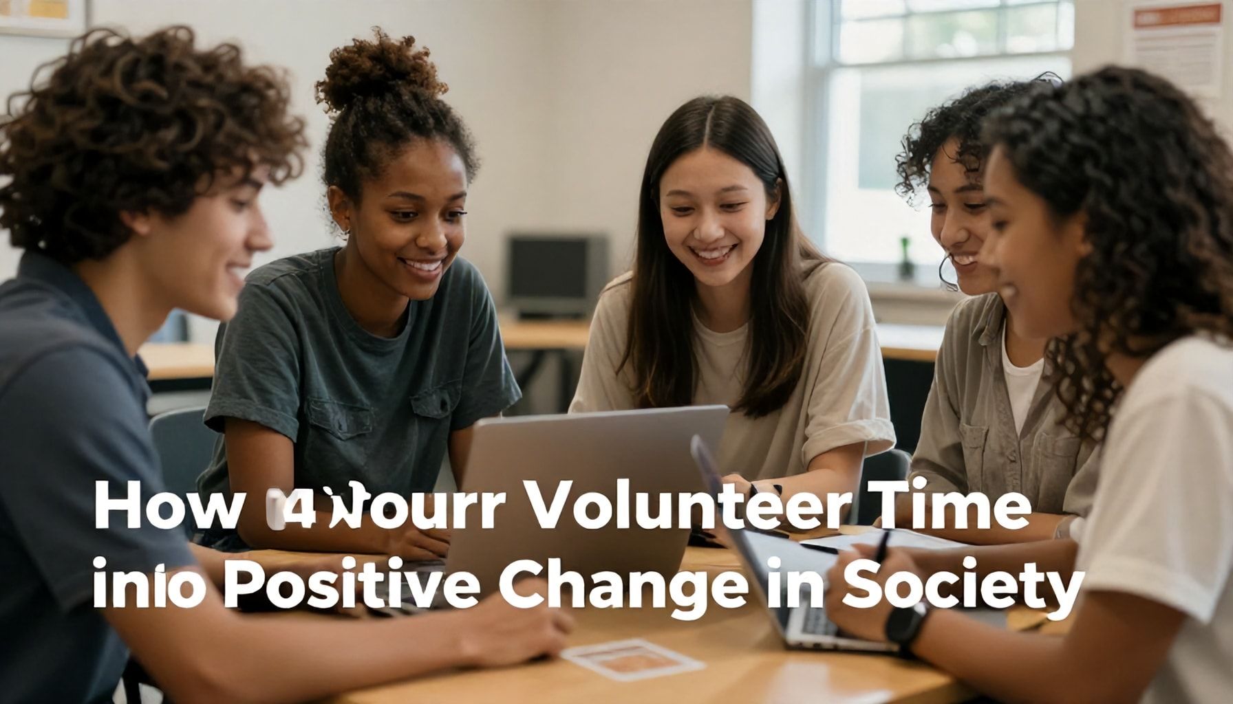 كيفية تحويل وقتك التطوعي إلى تغيير إيجابي في المجتمع*