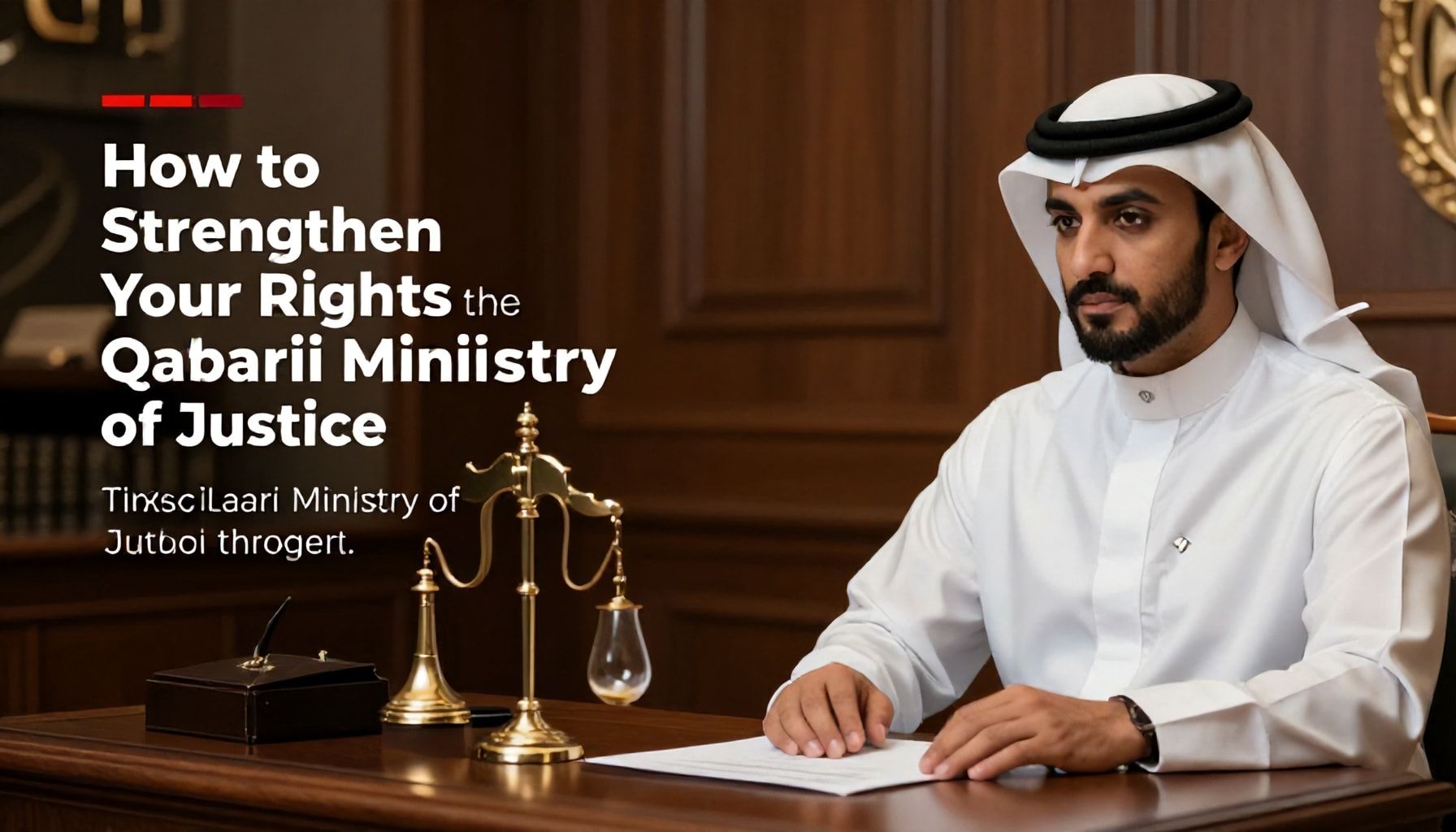 كيفية تعزيز حقوقك عبر وزارة العدل القطرية*