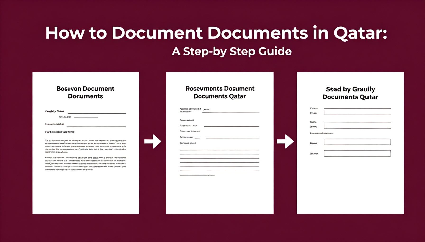كيفية توثيق الوثائق في قطر: دليل خطوة بخطوة