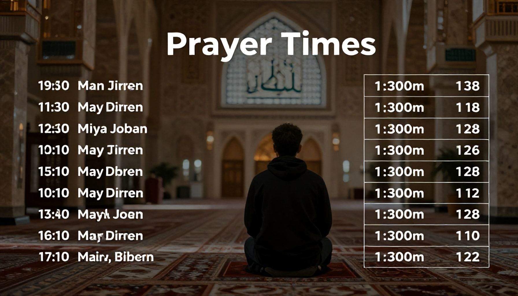 كيفية حساب مواقيت الصلاة بدقة في قطر*