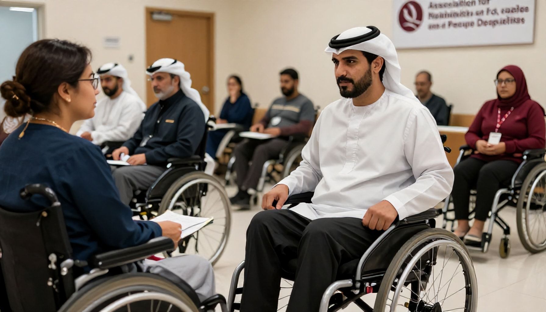 كيفية دعم الجمعية القطرية لتأهيل ذوي الاحتياجات الخاصة*