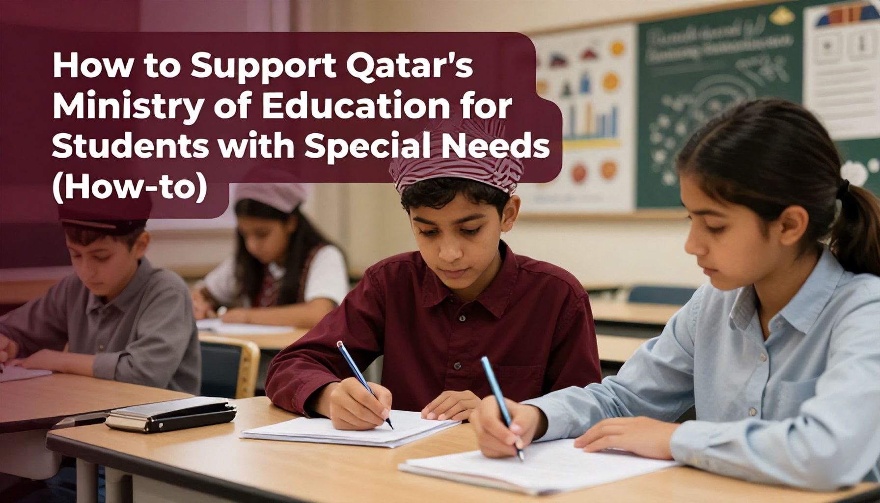 كيفية دعم وزارة التعليم قطر لطلاب ذوي الاحتياجات الخاصة* (How-to)