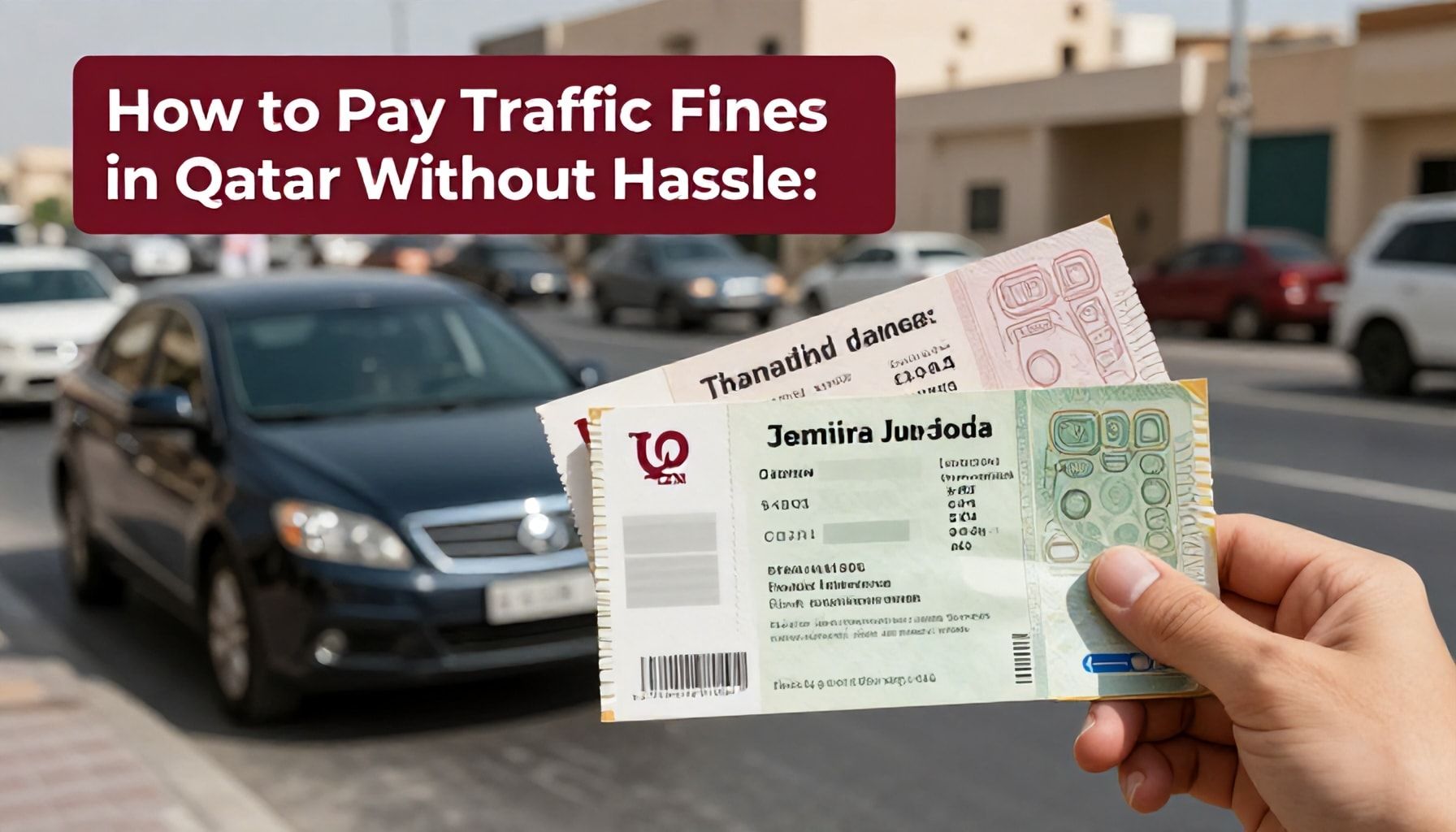 كيفية دفع الغرامات المرورية في قطر دون معاناة*