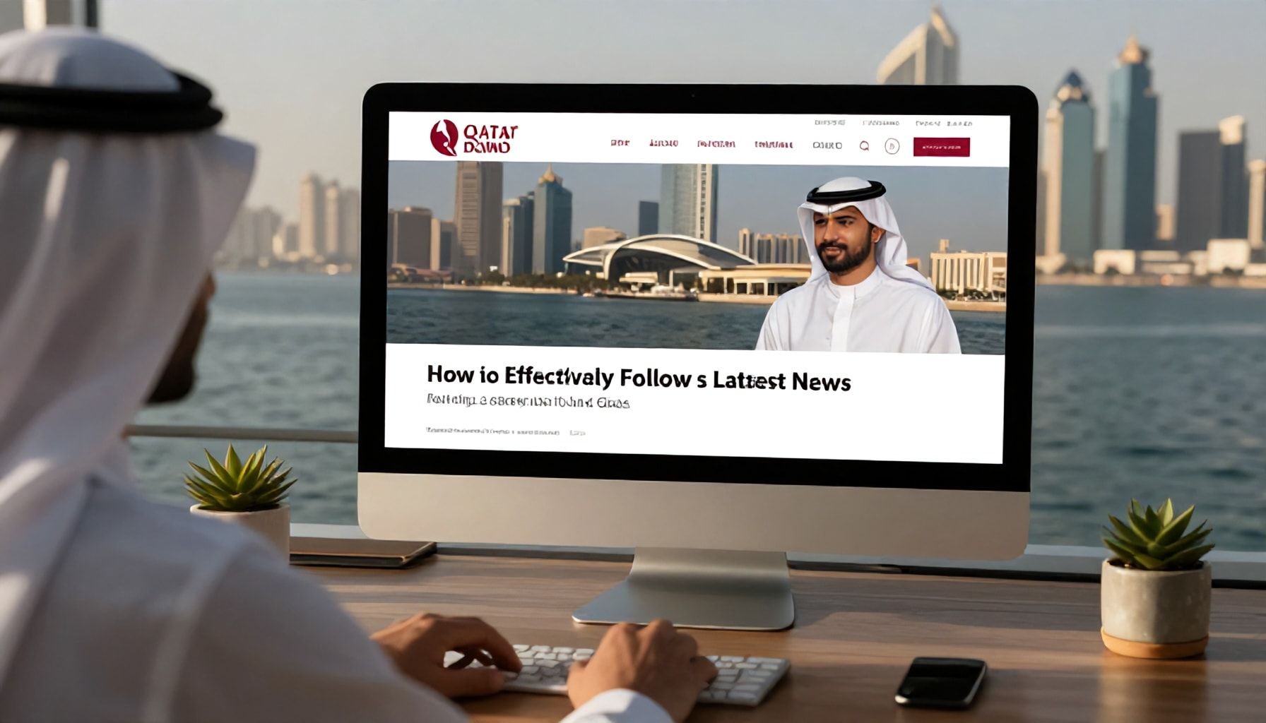 كيفية متابعة آخر أخبار قطر بشكل فعال: دليل شامل*