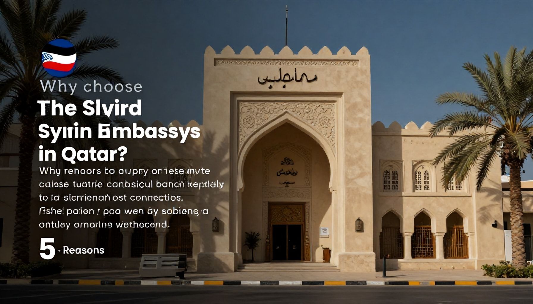 لماذا تختار السفارة السورية في قطر؟ 5 أسباب تدعمك*