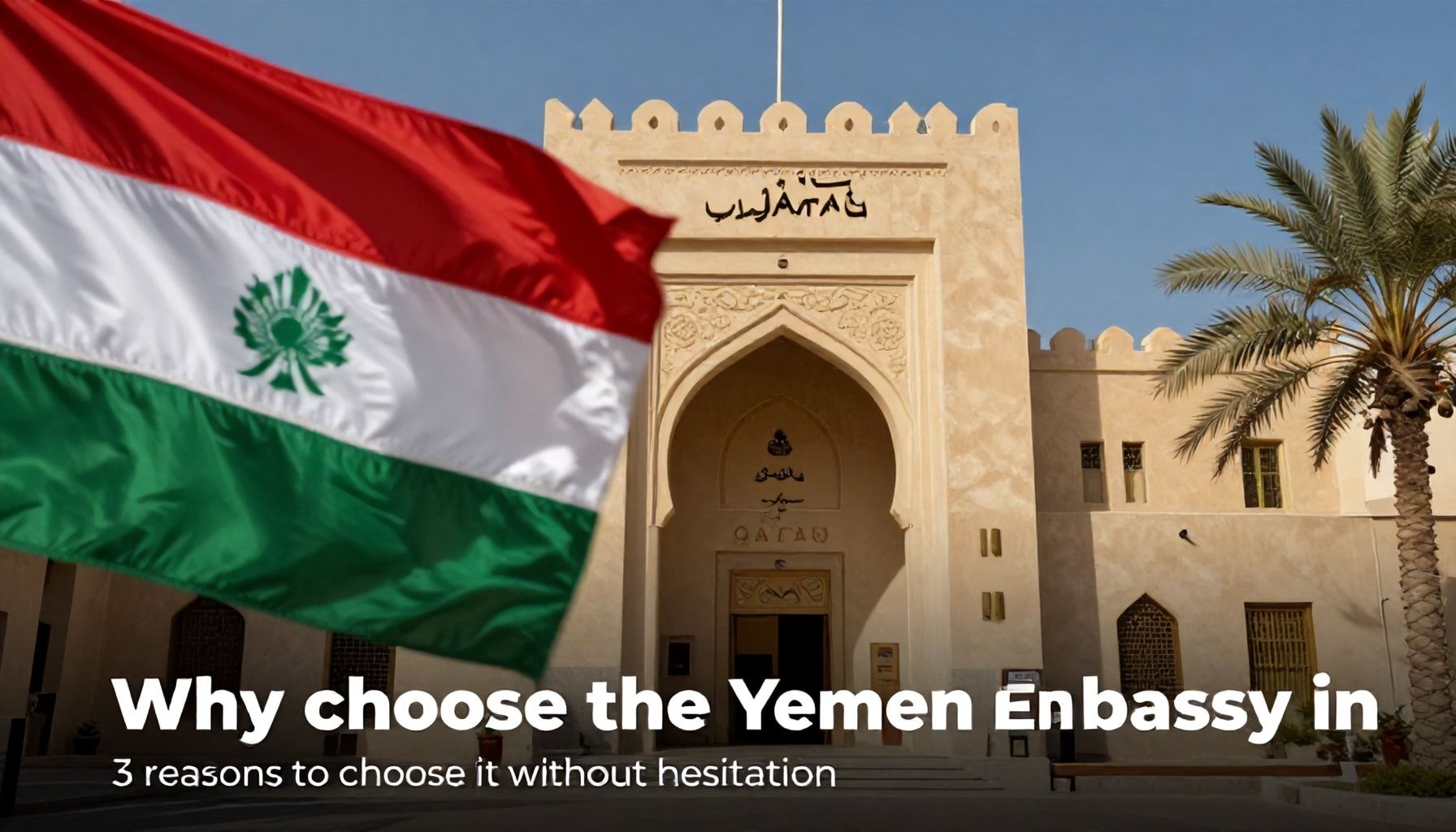 لماذا تختار السفارة اليمنية في قطر؟ 5 أسباب تجعلك تختارها دون تردد*