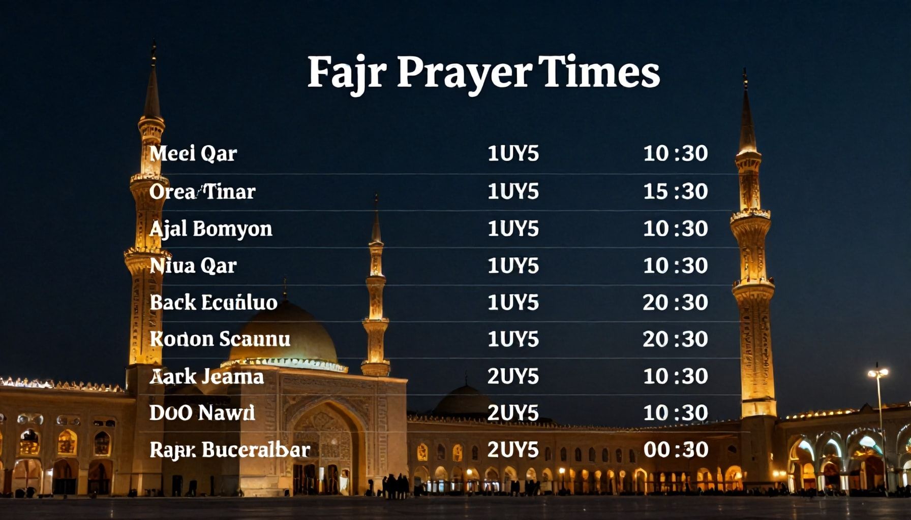 لماذا تختلف مواعيد أذان الفجر يوميًا في قطر؟*