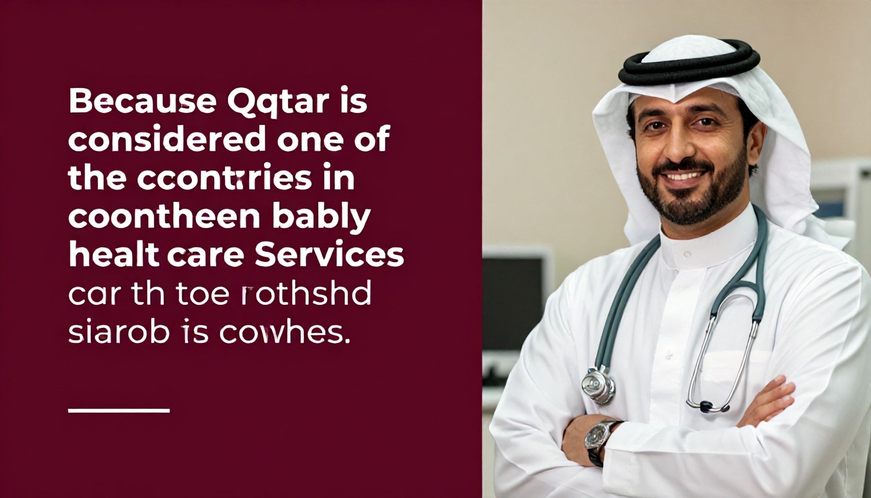لماذا تعتبر قطر من أفضل الدول في الخدمات الصحية؟* (Why)