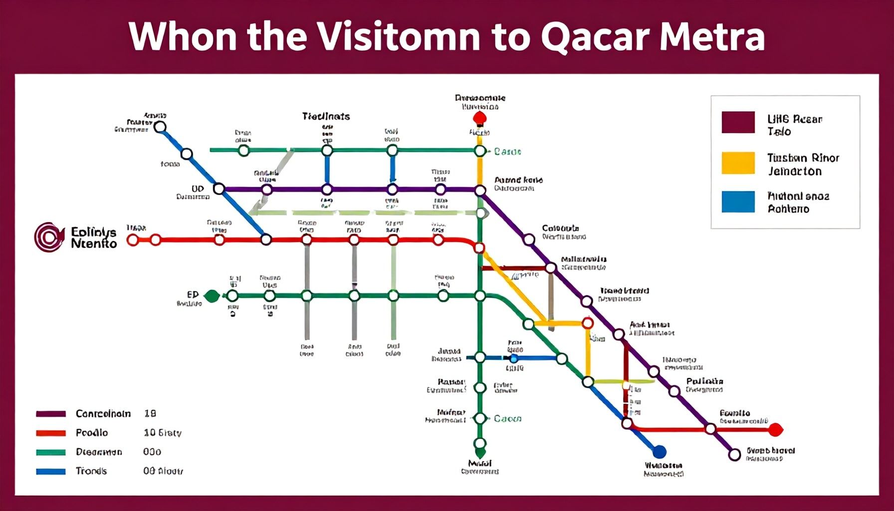 لماذا خريطة مترو قطر هي أداة لا غنى عنها للزوار والسياح*