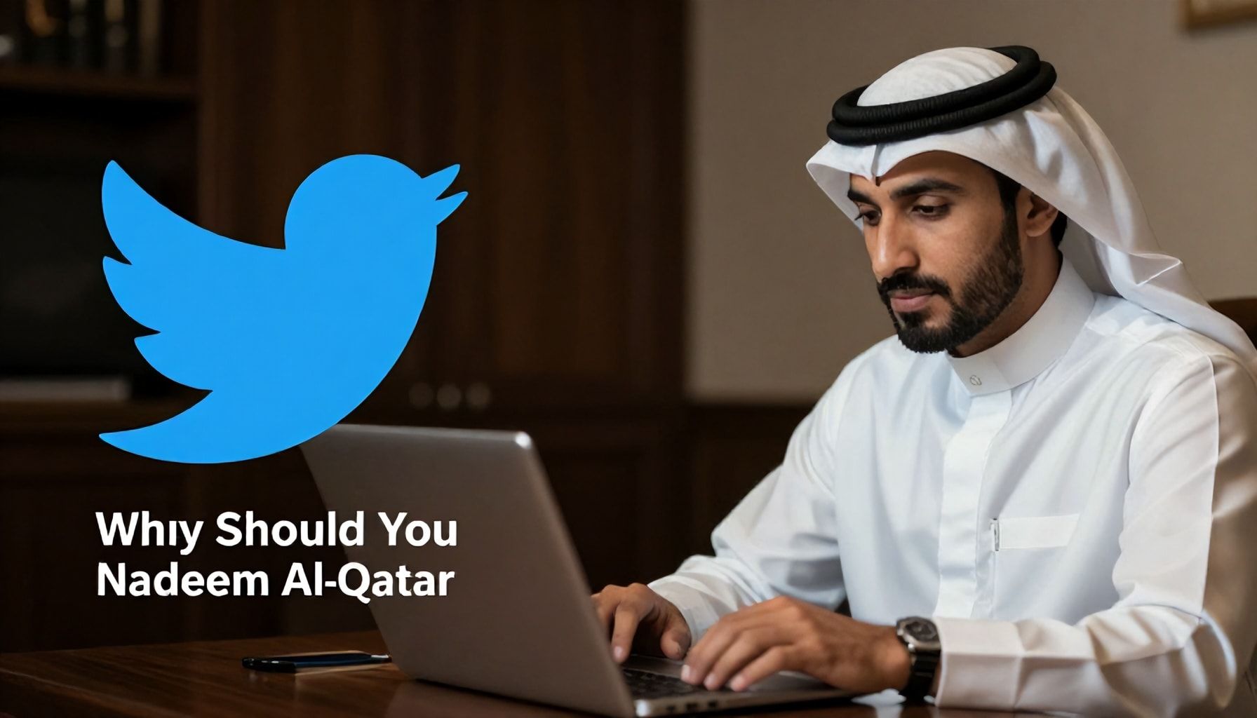 لماذا يجب أن تتعلم من نديب قطر في إدارة حساباتك على تويتر؟*