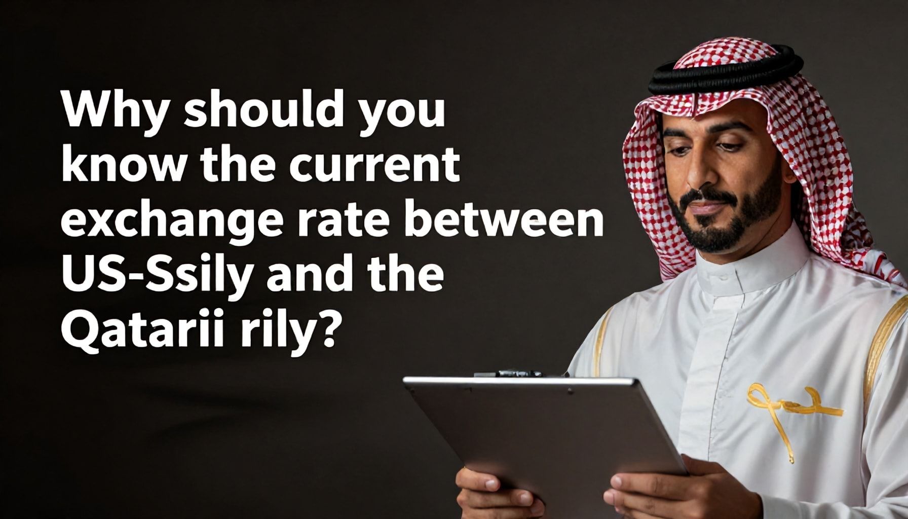 لماذا يجب أن تعرف سعر الصرف الحالي بين الدولار والريال القطري؟*