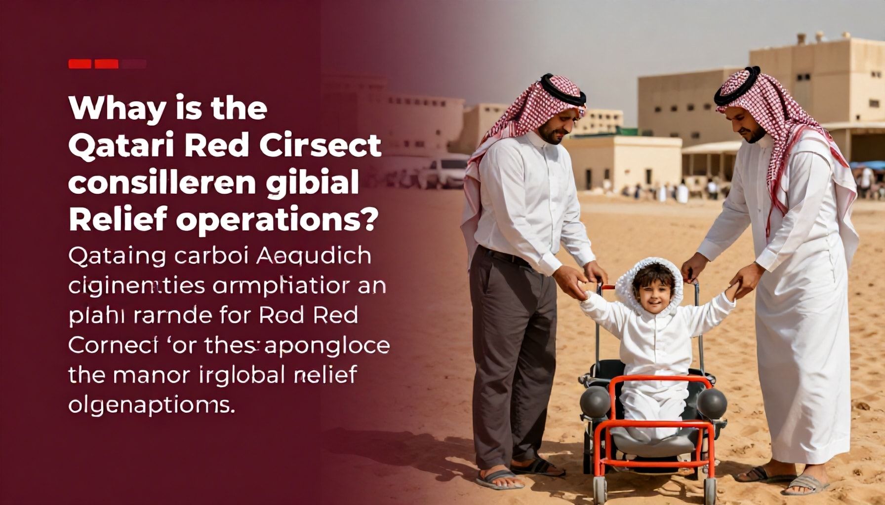 لماذا يعتبر الهلال الأحمر القطري عمودًا فوريًا في عمليات الإغاثة العالمية؟*