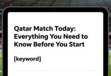 مباراة قطر اليوم: كل ما تحتاج معرفته قبل البدء