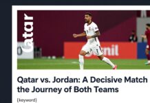قطر وتحدي الأردن: مباراة حاسمة في مسيرة الفريقين