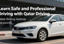 تعلم قيادة آمنة ومهنية مع معهد قطر لتعليم قيادة السيارات