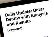 تحديث اليومي: وفيات قطر مع تحليلات ونتائج