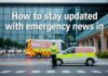 كيفية البقاء على اطلاع دائم بالأخبار الطارئة في قطر How to stay updated with emergency news in Qatar