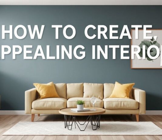 كيفية إنشاء مساحات داخلية جذابة: نصائح وتوصيات How to Create Appealing Interior Spaces: Tips and Recommendations