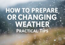 كيفية الاستعداد للطقس المتغير: نصائح عملية How to Prepare for Changing Weather: Practical Tips