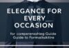 الأناقة في كل مناسبة: دليل شامل لللباس الرسمي Elegance for Every Occasion: A Comprehensive Guide to Formal Attire