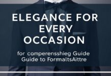 الأناقة في كل مناسبة: دليل شامل لللباس الرسمي Elegance for Every Occasion: A Comprehensive Guide to Formal Attire