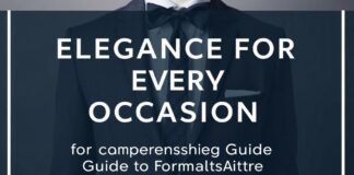 الأناقة في كل مناسبة: دليل شامل لللباس الرسمي Elegance for Every Occasion: A Comprehensive Guide to Formal Attire
