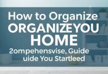 كيفية تنظيم المنزل: دليل شامل لبدءك How to Organize Your Home: A Comprehensive Guide to Getting Started