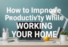 كيفية تحسين الإنتاجية في العمل من المنزل How to Improve Productivity While Working from Home