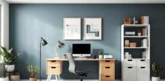 دليل شامل لتجهيز مكتب منزلي فعال A comprehensive guide to setting up an effective home office